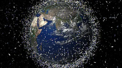 Pământul, poluat chiar şi pe orbita sa: Zeci de mii de deşeuri spaţiale plutesc în jurul planetei