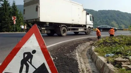 Restricţii între Ploieşti şi Braşov, din cauza lucrărilor de reabilitare a drumului