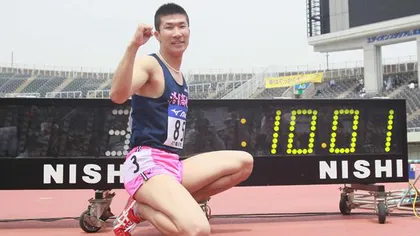 Noul Usain Bolt vine din Japonia. Un nipon de 17 ani aleargă fantastic pe 100 m VIDEO