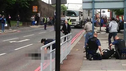 Atac TERORIST în Londra: Un militar britanic a fost DECAPITAT şi două persoane sunt rănite VIDEO