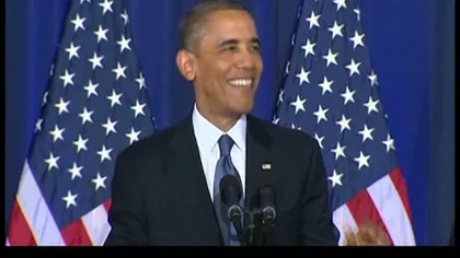 Barack Obama, întrerupt de o manifestantă în timpul discursului privind politica antiteroristă a SUA