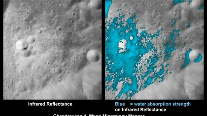 Misterele ştiinţei: Apa descoperită pe Lună are aceeaşi origine ca apa de pe Terra