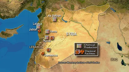 Surse diplomatice: Presupuse noi cazuri de utilizare de arme chimice în Siria