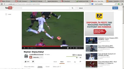 Faza care-l face de ruşine pe Neymar. A dat pe lângă minge, încât era să-şi rupă piciorul VIDEO