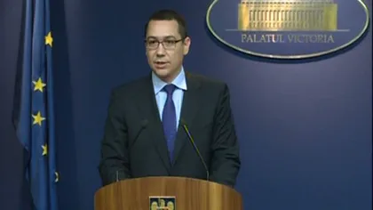 Victor Ponta: Autorităţile locale care cheltuiesc bugetele nechibzuit vor fi SANCŢIONATE VIDEO