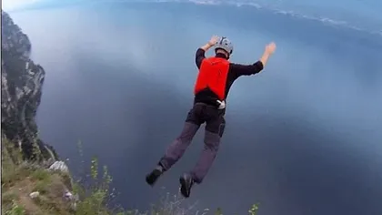 Supravieţuire miraculoasă. A plonjat în gol de la 300 de metri, dar a scăpat cu viaţă VIDEO