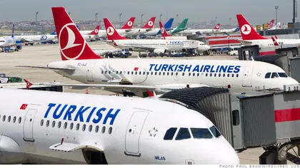 Doi membri ai unui echipaj Turkish Airlines, răpiţi la Beirut