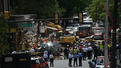 Imobil prăbuşit la Philadelphia: Şase oameni au murit şi 13 sunt răniţi