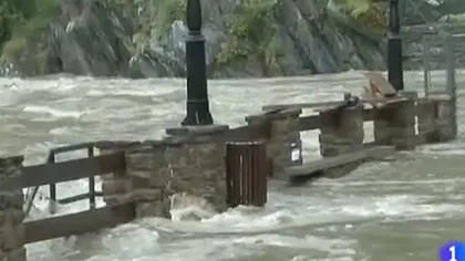 Inundaţii în Spania şi Franţa: Sute de evacuaţi, mii de case fără electricitate VIDEO