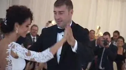 Lucian Bute a avut la nuntă CEL MAI MARE CORT din România. Vezi câţi oameni au muncit să-l monteze