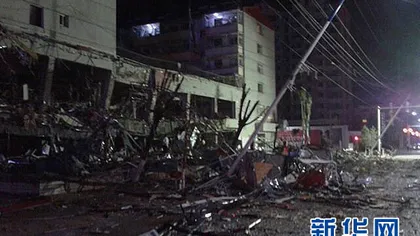 Explozie într-un restaurant din China: Trei morţi şi peste 150 de răniţi