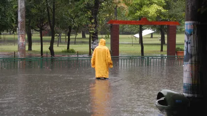 Ploile abundente au făcut RAVAGII în Capitală: Bulevarde importante au fost inundate FOTO&VIDEO