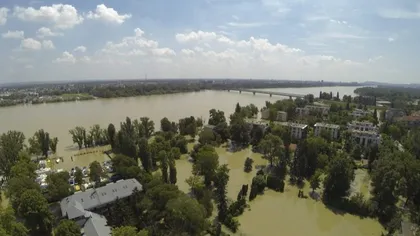 INHG: Debitul Dunării în iunie nu va depăşi nivelul maxim din aprilie