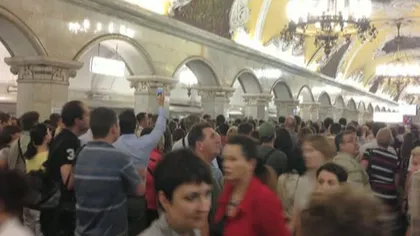 INCENDIU la metroul din Moscova. 45 de persoane au fost rănite şi 4.500 sunt evacuate