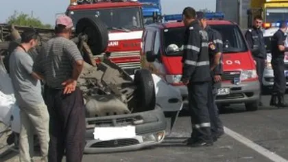 Accident de circulaţie cu opt răniţi, în Suceava VIDEO