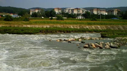 O mână care se presupune că ar fi a femeii ucise şi tranşate, gasită în râul Argeş