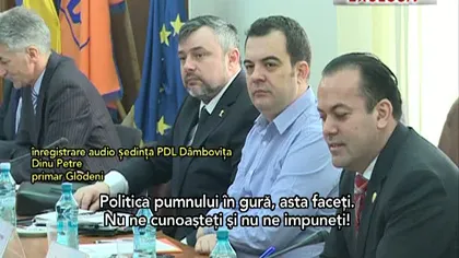 Revoltă la PDL Dâmboviţa. Primarii către Negoiţă: Vii aici, nu ne cunoşti şi ne bagi pumnul în gură?