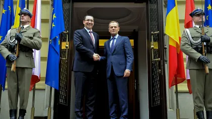 Ponta: Noi surse de energie pentru Polonia şi România - un obiectiv strategic