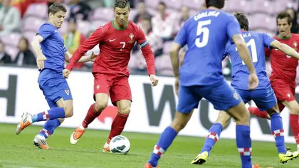Cristiano Ronaldo a făcut din nou diferenţa. Vezi golul marcat împotriva Croaţiei