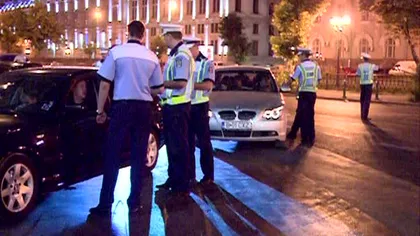 Razie în Capitală: Un şofer, prins la volan aproape în comă alcoolică VIDEO