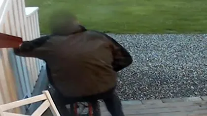 VIOLATORUL de BICICLETE, căutat de poliţişti după ce a fost filmat în ACŢIUNE VIDEO