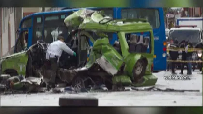 Accident TERIBIL în Columbia. Patru morţi şi 12 răniţi după ce un autobuz a lovit mai multe maşini