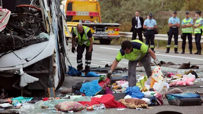 Patru români au murit într-un grav accident rutier în sud-vestul Franţei