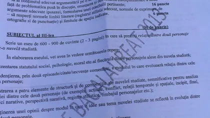 Profesorul de religie de la Bolintineanu a adus o profesoară de română pentru rezolvarea subiectelor