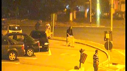 Trei tineri din Râmnicu Vâlcea furau cărucioare din supermarket, pentru a se întrece pe bulevard