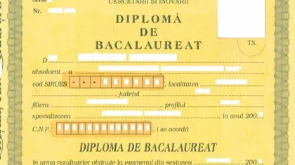 Diplomele emise de un colegiu din Gura Humorului, tipărite greşit