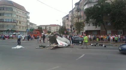 ŞTIREA TA: Accident grav în Oradea GALERIE FOTO