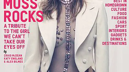 Mai FIERBINTE ca niciodată: Cum pozează Kate Moss într-o revistă pentru bărbaţi GALERIE FOTO