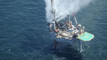 EXPLOZIE pe o platformă petrolieră din Golful Mexic. 47 de muncitori au fost evacuaţi