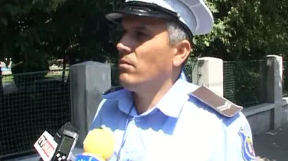 Poliţistul erou: A salvat viaţa unui bărbat căzut pe stradă VIDEO