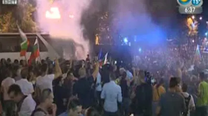 Parlamentul din Sofia, sub ASEDIU. Protestatarii au ridicat BARICADE în jurul clădirii VIDEO