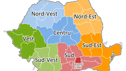 Bucureşti, Timişoara, Cluj, Iaşi, Braşov şi Constanţa, favorite pentru a fi capitale regionale