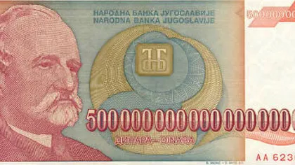 Cele mai ciudate bancnote din istorie. De la cea de o sută de trilioane la cea cu 20 de zerouri