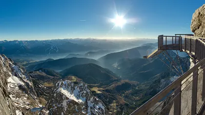Cum arată cel mai înalt POD SUSPENDAT din Austria care îţi va da AMEŢELI doar din FOTOGRAFII