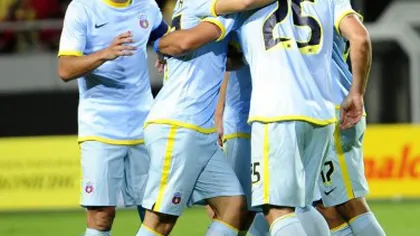 Steaua, cu un pas în play-off-ul Ligii Campionilor, după 2-0 la Tbilisi