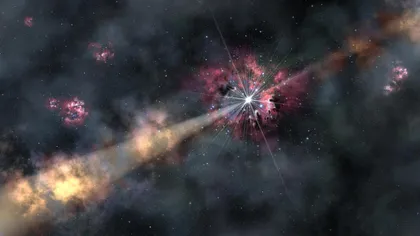 Explozie stelară care a luminat galaxia, în urmă cu peste 12 miliarde ani, observată de cercetători