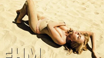 Alexandra Stan şi noul ei iubit se sărută pasional pe plajă FOTO