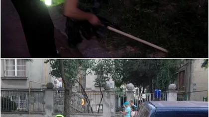 MĂCEL între romi la Timişoara. Două clanuri s-au bătut cu BÂTE şi TOPOARE în plină stradă VIDEO