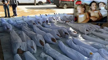 GENOCID în Siria: 1.300 de persoane, inclusiv copii, au fost ucise GALERIE FOTO