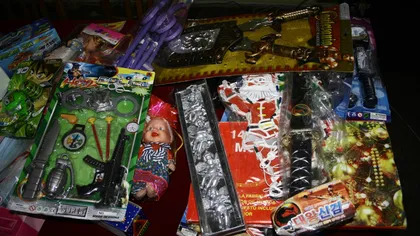 Aproximativ 10.000 de jucării contrafăcute, confiscate în Portul Constanţa