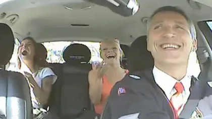 Jens Stoltenberg, prim-ministrul Norvegiei, s-a făcut şofer de taxi: Ce motiv a avut VIDEO