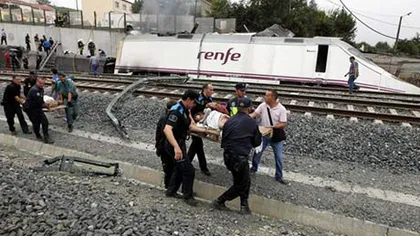 Tragedia feroviară din Spania: Experţii susţin că liniile feroviare din Europa sunt SIGURE VIDEO