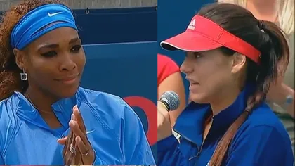 Sorana Cîrstea, ÎN LACRIMI după înfrângerea cu Serena Williams. Vezi reacţia ULUITOARE a americancei