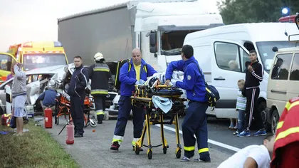 Românii răniţi în accidentul produs în Ungaria, care nu au fost aduşi în ţară, sunt în stare stabilă