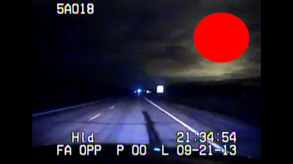 Poliţiştii nu se aşteptau la asta: Vezi ce au surprins pe cer, în timp ce se se aflau în misiune VIDEO