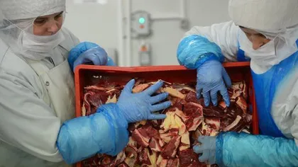 Poliţiştii au confiscat peste 110 tone de carne în Bucureşti şi Ilfov